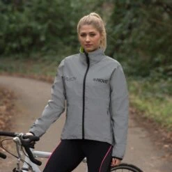 Proviz Women's Reflective Switch Waterproof Cycling Jacket -RideGear Shop k849b18315b435972c5a485068d4b9508