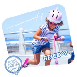 Bicycle Helmet For Kids | Pink Shark | Crazy Safety | EN 1078 Certified -RideGear Shop k851b2c5298f313340e436e9981ff50d6