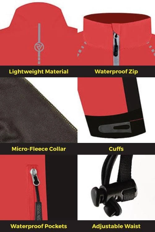 Proviz Classic Men's Tour Reflective Waterproof Cycling Jacket 5 Proviz Classic Men's Tour Reflective Waterproof Cycling Jacket - Image 3