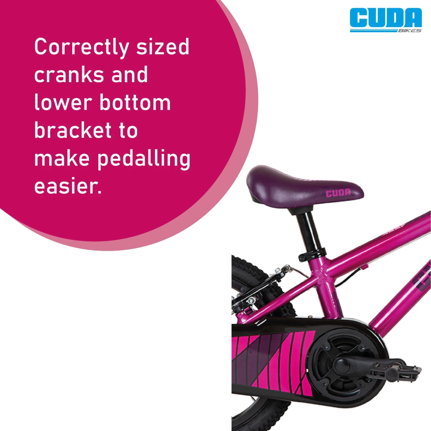 Cuda Lightweight Kids Mountain Bike For 2 6 Cuda Lightweight Kids Mountain Bike For 2 - Image 4