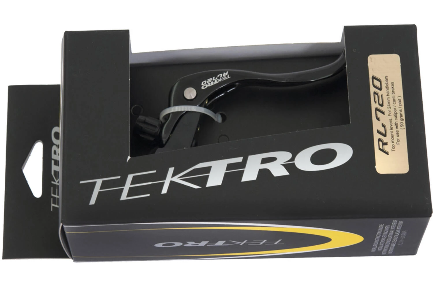 Tektro RL720 CX Brake Levers 24mm Pair Black 4 Tektro RL720 CX Brake Levers 24mm Pair Black - Image 2