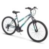Huffy Stone Mountain Ladies 26" Mountain Bike Hardtail 21 Speed Grey & Teal -RideGear Shop k8a8fe690bc29f2b0a25d82394baf5ae5
