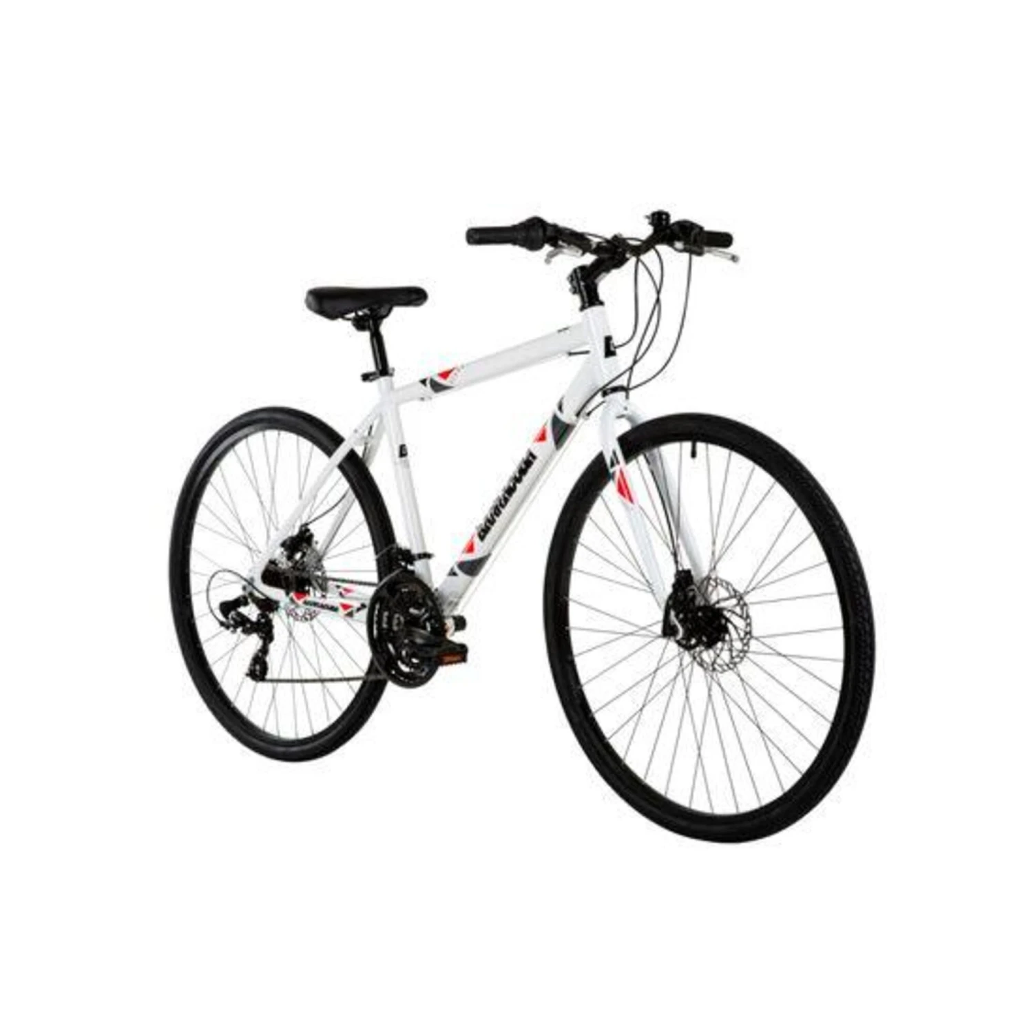 Barracuda Hydrus Mens Hybrid Sports Road Bike, 700c Wheel, 19In Frame 4 Barracuda Hydrus Mens Hybrid Sports Road Bike, 700c Wheel, 19In Frame - Image 2