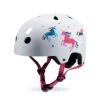 Micro Children's Patterned Helmet: Unicorn (Medium 55