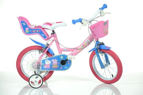 Dino Bikes 14" Peppa Pig Kids Bike 3 Dino Bikes 14" Peppa Pig Kids Bike