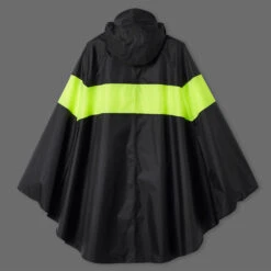 BTWIN Daytime Visibility City Bike Rain Poncho 120 -RideGear Shop k8f89555a60003bbc1080bef6b56f9029