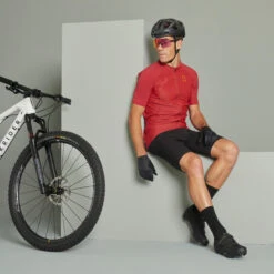 Rockrider Short-Sleeved Mountain Bike Jersey Race 700 -RideGear Shop k90871e39da7179846b2f8710a56ec687