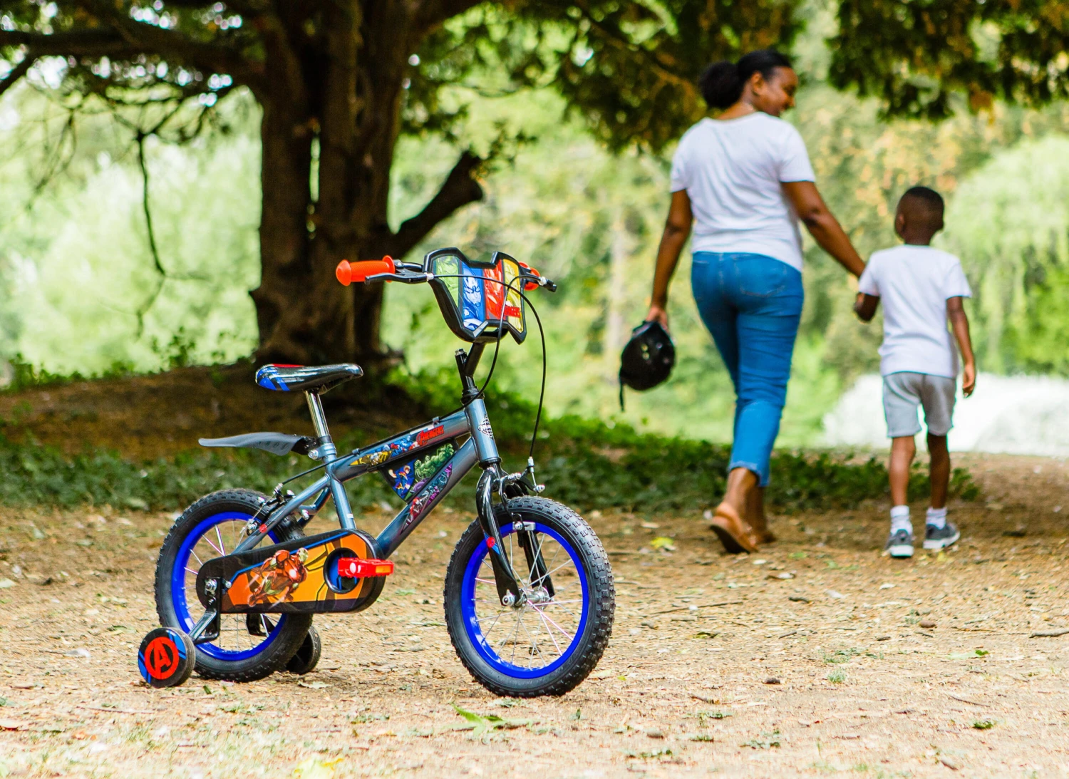 Huffy Marvel Avengers Kids 14 Inch Bike For Boys And Girls 4 5 Huffy Marvel Avengers Kids 14 Inch Bike For Boys And Girls 4 - Image 3