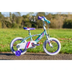 Huffy Glimmer 14" Teal & Purple Girls Bike For Kids 4 -RideGear Shop k959a7f3d5fe9c0e07ca96955a810562a
