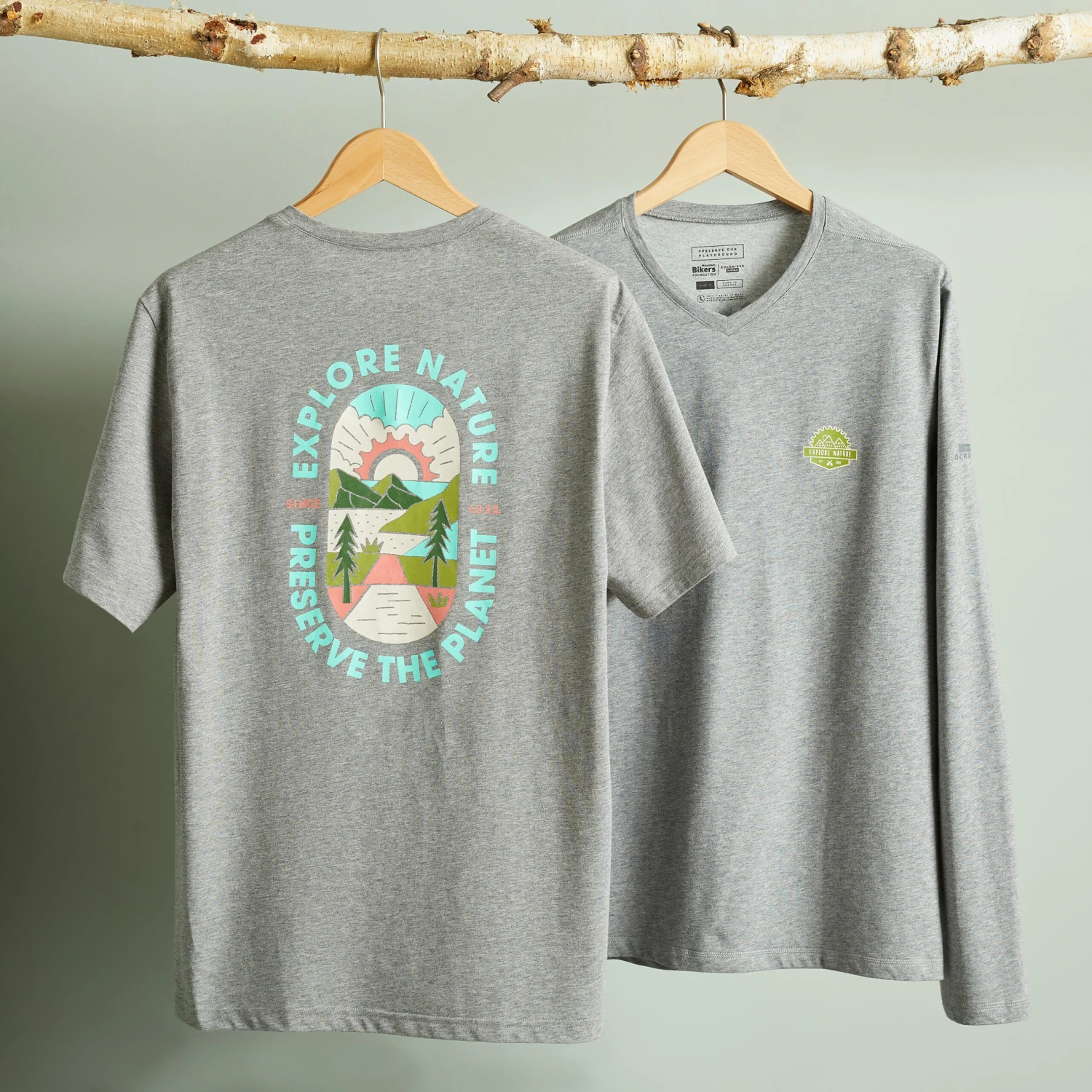 Rockrider MBF Association Collection T-Shirts - Twin 4 Rockrider MBF Association Collection T-Shirts - Twin - Image 2