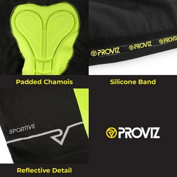 Proviz Sportive Women's Reflective Padded Cycling Shorts 7 Proviz Sportive Women's Reflective Padded Cycling Shorts - Image 5