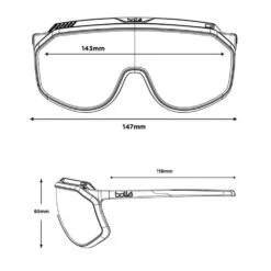 BOLLE CHRONOSHIELD SUNGLASSES -RideGear Shop k993e478d543ec29d50a037cfdd3e1c29