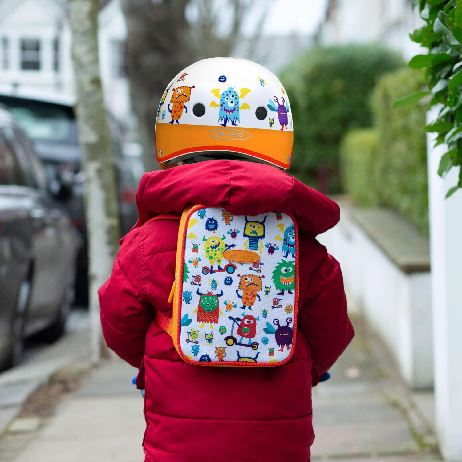 Micro Children's Deluxe Helmet: Monster Small 48 7 Micro Children's Deluxe Helmet: Monster Small 48 - Image 5