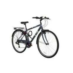 Freespirit City Urban Equipped Mens Hybrid Bike, 700c Wheel, 20In Frame