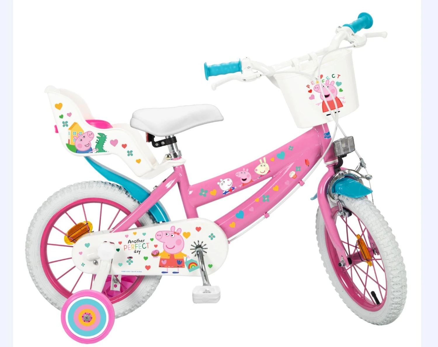Peppa Pig 12" Bicycle 8 Peppa Pig 12" Bicycle - Image 6