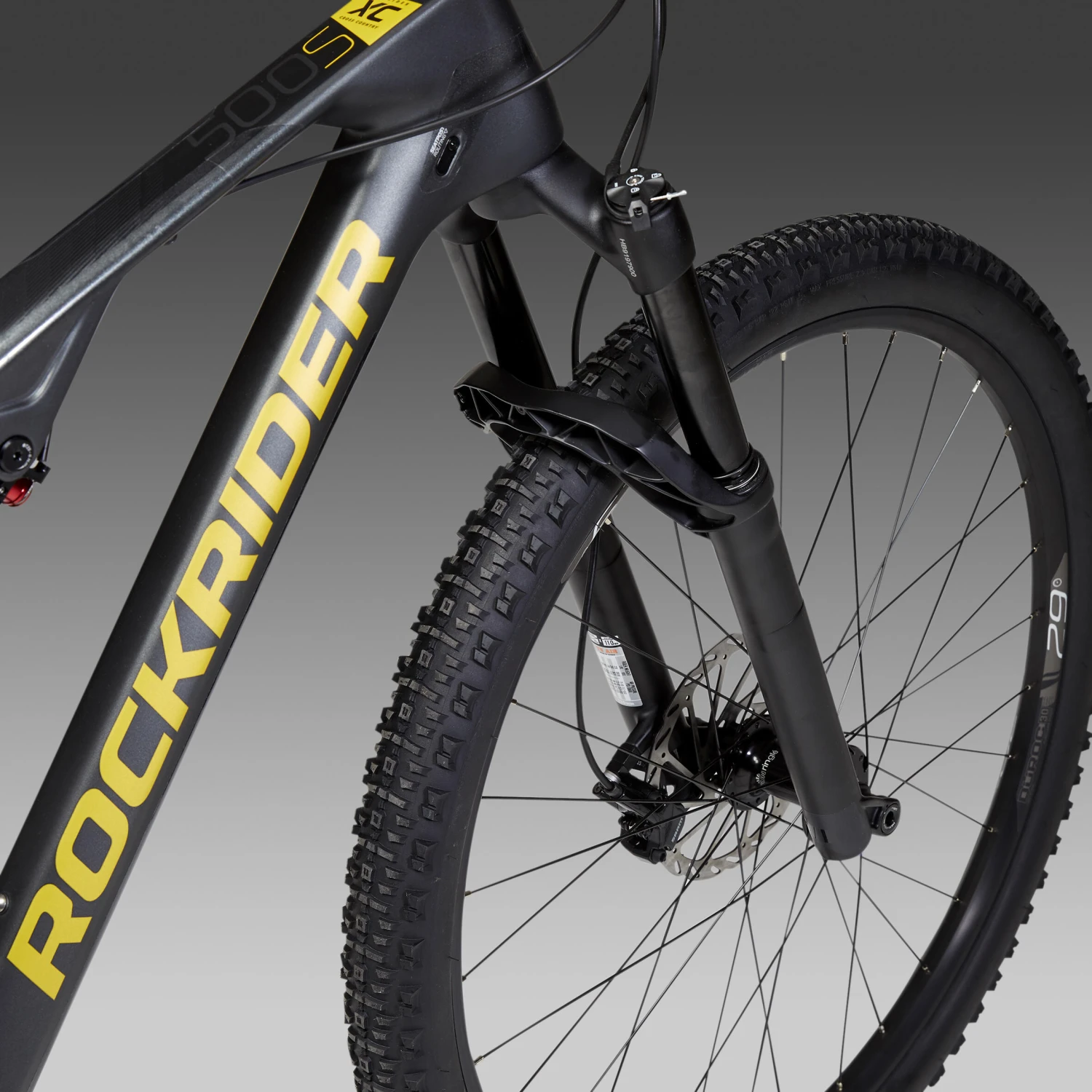 Rockrider 29 Inch Full Suspension Carbon Mountain Bike XC 500 7 Rockrider 29 Inch Full Suspension Carbon Mountain Bike XC 500 - Image 5