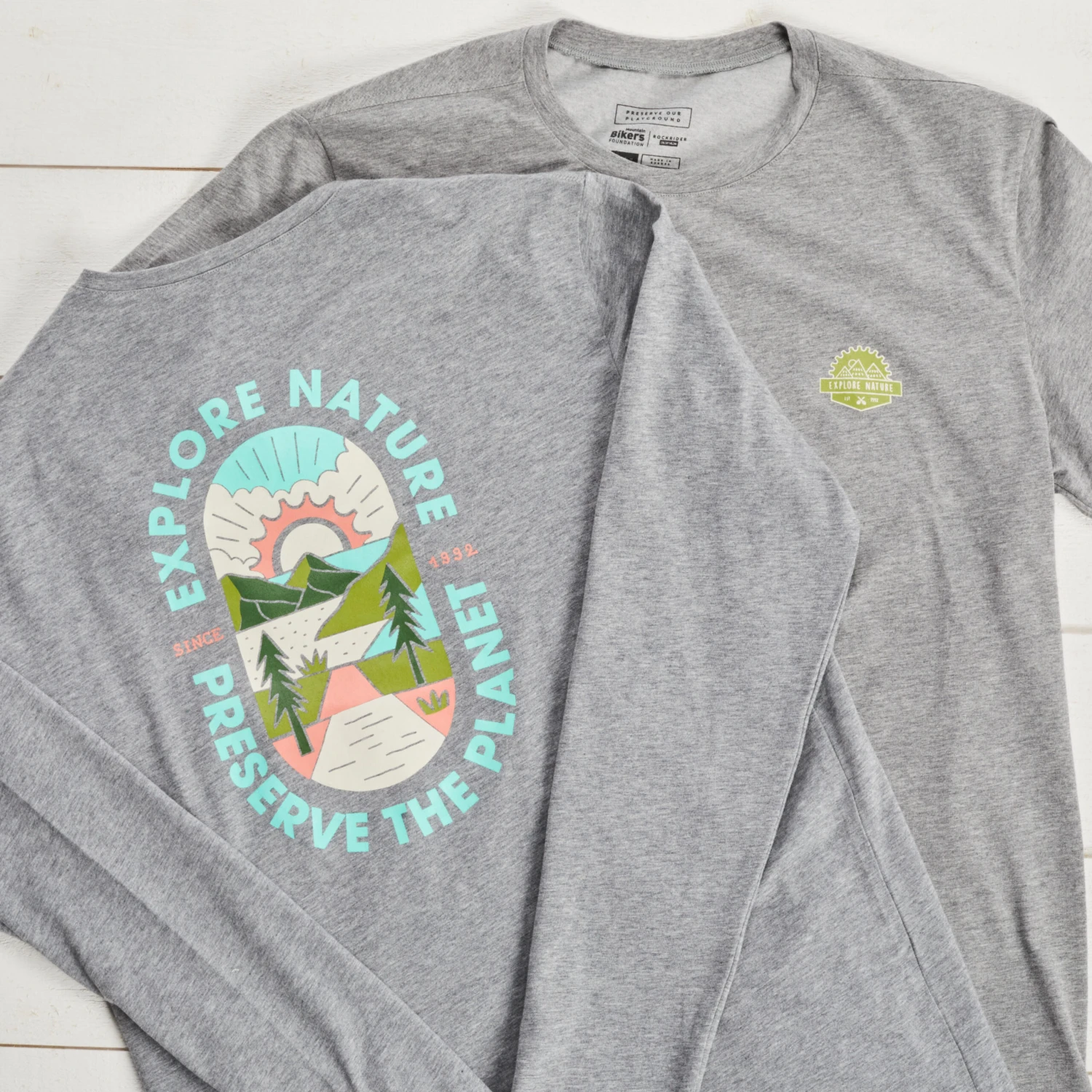 Rockrider MBF Association Collection T-Shirts - Twin 10 Rockrider MBF Association Collection T-Shirts - Twin - Image 8