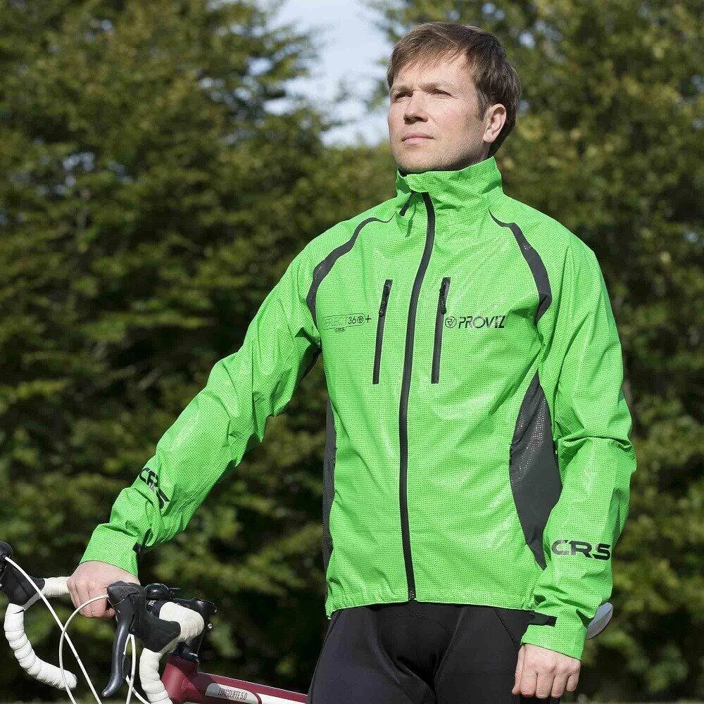 Proviz Men's REFLECT360 CRS Plus Waterproof Reflective Cycling Jacket 16 Proviz Men's REFLECT360 CRS Plus Waterproof Reflective Cycling Jacket - Image 14