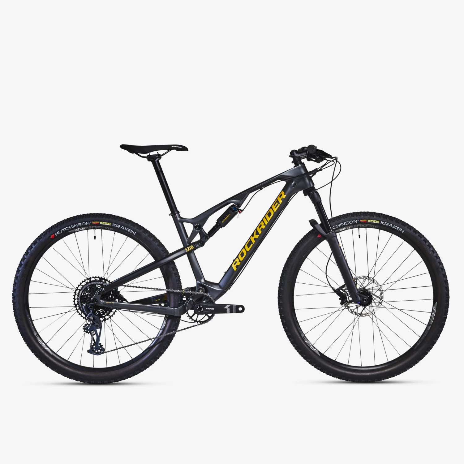 Rockrider 29 Inch Full Suspension Carbon Mountain Bike XC 500 3 Rockrider 29 Inch Full Suspension Carbon Mountain Bike XC 500