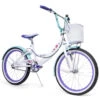 Huffy Girly Girl 20" Kids Bike - White + Purple For Girls Aged 6 -RideGear Shop kac5fc36d973831a47a2ff0e65551a798