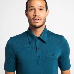 Gravel Cycling And Touring Merino Wool Polo Shirt -RideGear Shop kaf93fffb85b9a60c83b11f36f394b5e9