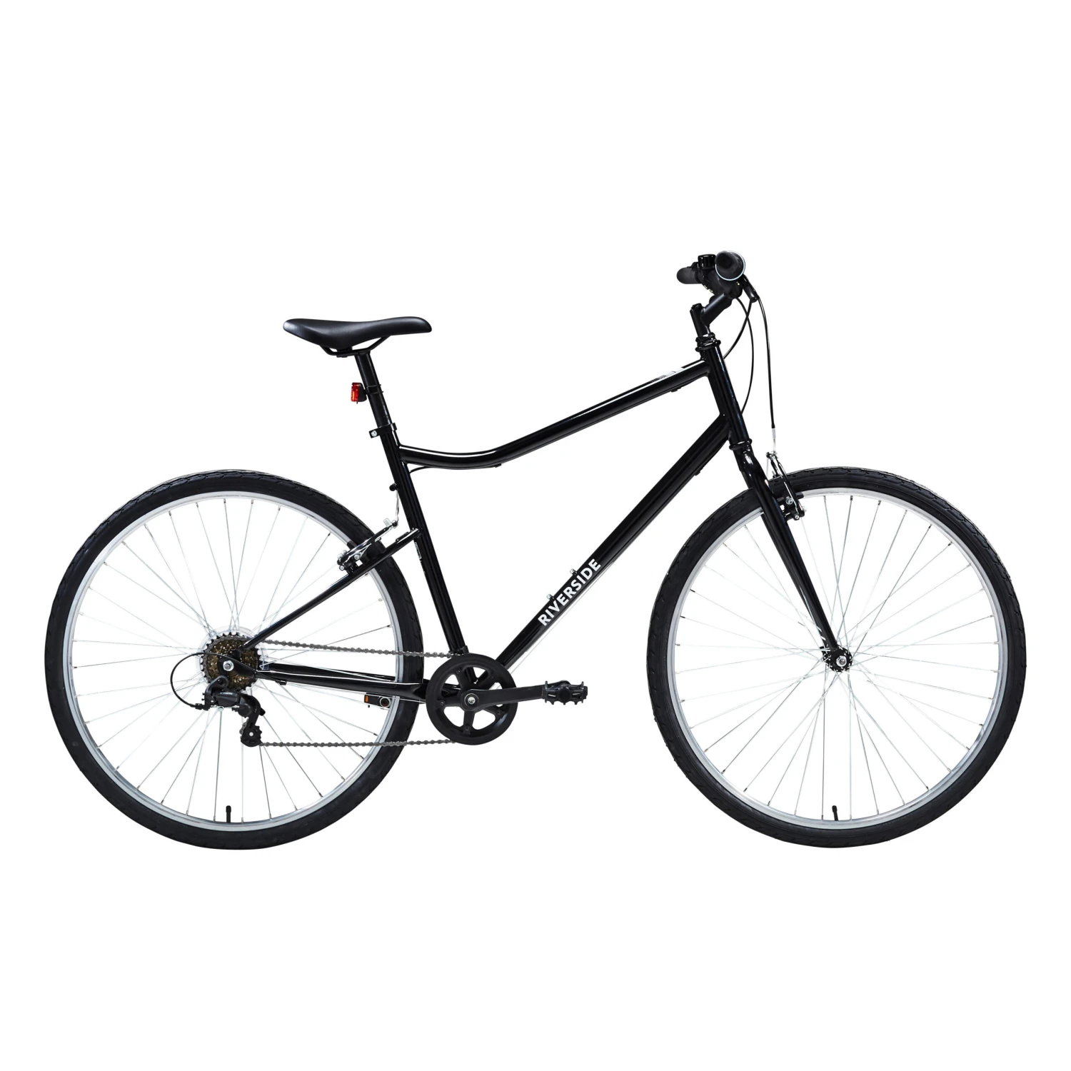 HYBRID BIKE RIVERSIDE 100 - Black 3 HYBRID BIKE RIVERSIDE 100 - Black