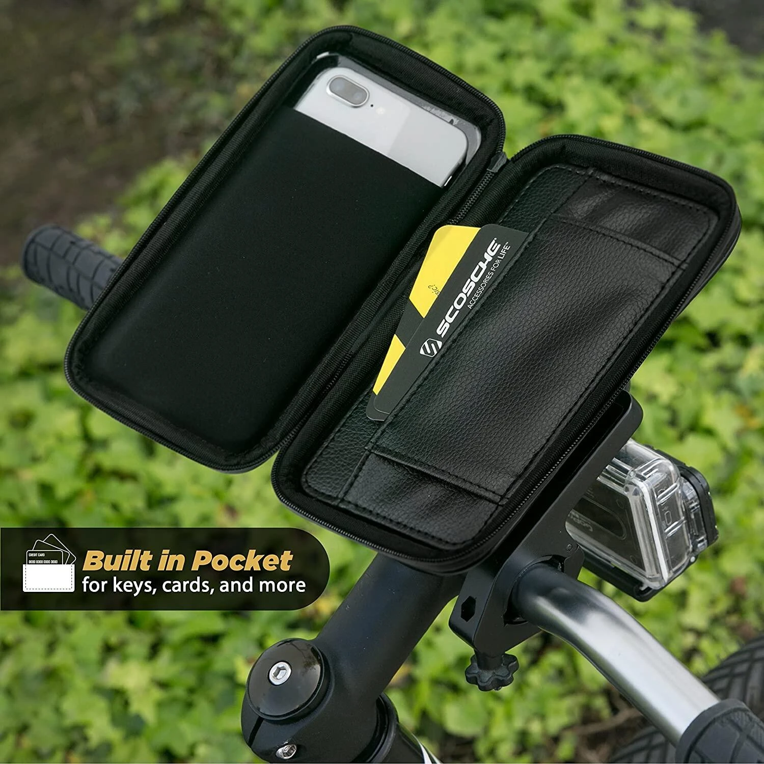 Scosche Bike Mount With Water Resistant Case And GoPro Mount 5 Scosche Bike Mount With Water Resistant Case And GoPro Mount - Image 3