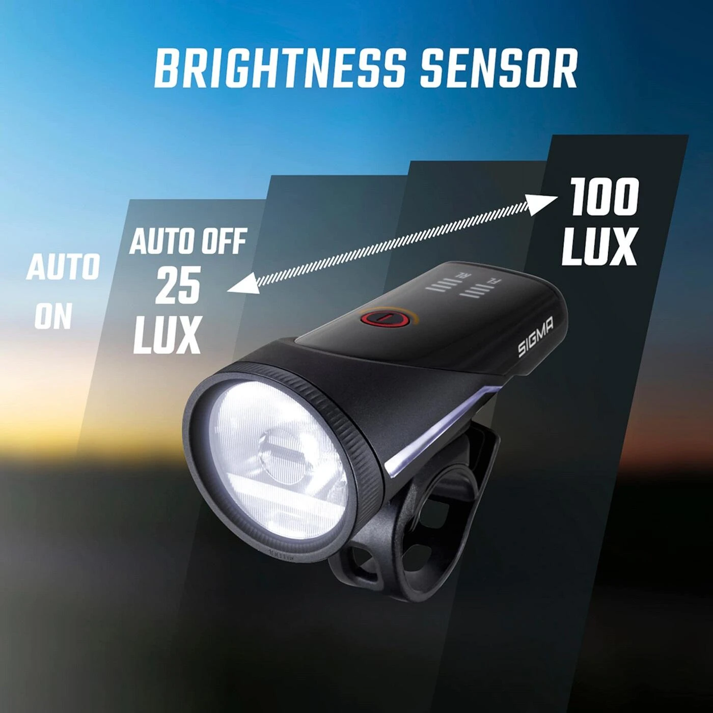 SIGMA SPORT Sigma Aura 100L & Blaze Link Lightset 6 SIGMA SPORT Sigma Aura 100L & Blaze Link Lightset - Image 4