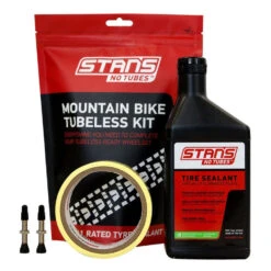 Stans NoTubes MTB Tubeless Kit 55mm Valve 21mm Tape