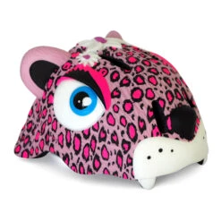 Bicycle Helmet For Kids | Pink Leopard | Crazy Safety | EN 1078 Certified