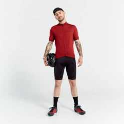 Men's Merino Short-Sleeved Cycling Jersey GRVL900 -RideGear Shop kbe54efca0044e8e6b7c8c34304c13a02