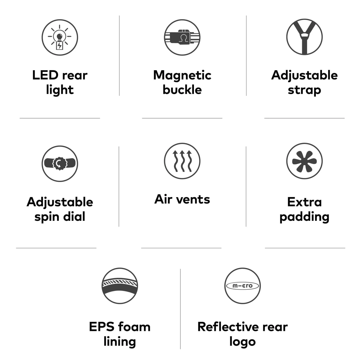 Micro Children's Patterned Helmet: Unicorn (Medium 55 8 Micro Children's Patterned Helmet: Unicorn (Medium 55 - Image 7