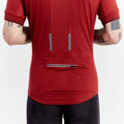 Men's Merino Short-Sleeved Cycling Jersey GRVL900 -RideGear Shop kbf02538c346ac3bdcc7e2d63de7ddc74