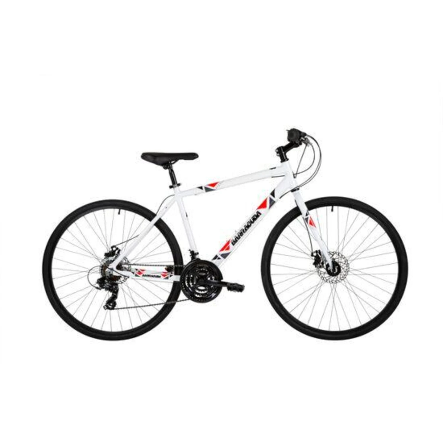 Barracuda Hydrus Mens Hybrid Sports Road Bike, 700c Wheel, 19In Frame 3 Barracuda Hydrus Mens Hybrid Sports Road Bike, 700c Wheel, 19In Frame