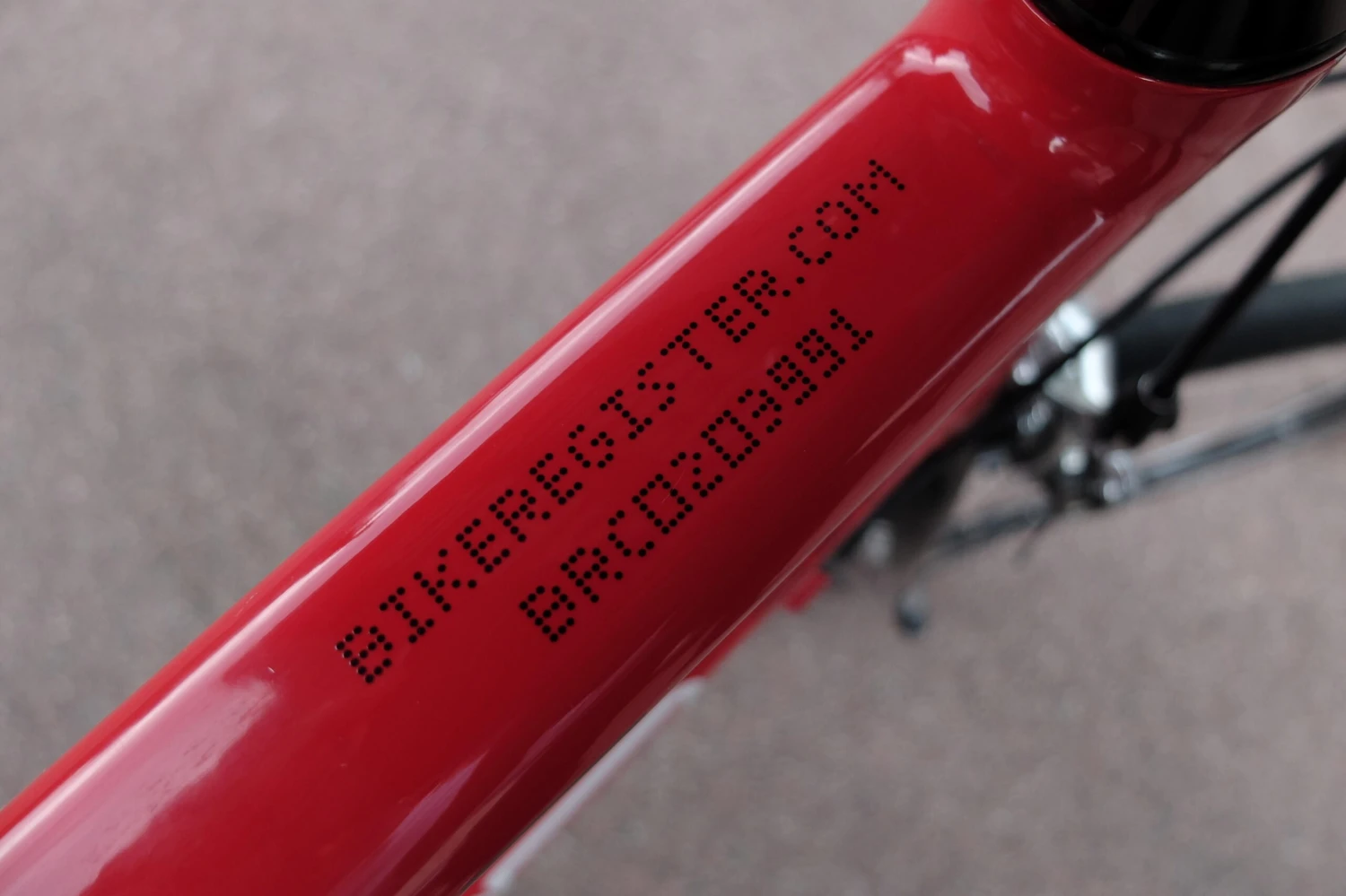 BikeRegister Permanent Bike Marking Kit 5 BikeRegister Permanent Bike Marking Kit - Image 3