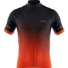 Zone3 Cycle Jersey Contours Men's Black/Red -RideGear Shop kc03849e9c41fb3afac4fff7c52d066f0