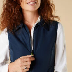 BTWIN Women's EN 1150 Cert Reversible Gilet - Navy/Hi -RideGear Shop kc1283cfbfd18c16c8dc87b91731a6892