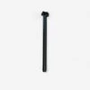 Rockrider 31.6 Mm 300 / 350 / 400 / 450 Mm Aluminium Seat Post With Clamp - Black -RideGear Shop kc551165d989f0e43724e757fedf9b8e2