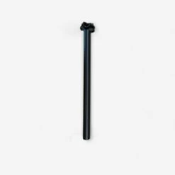 Rockrider 31.6 Mm 300 / 350 / 400 / 450 Mm Aluminium Seat Post With Clamp - Black