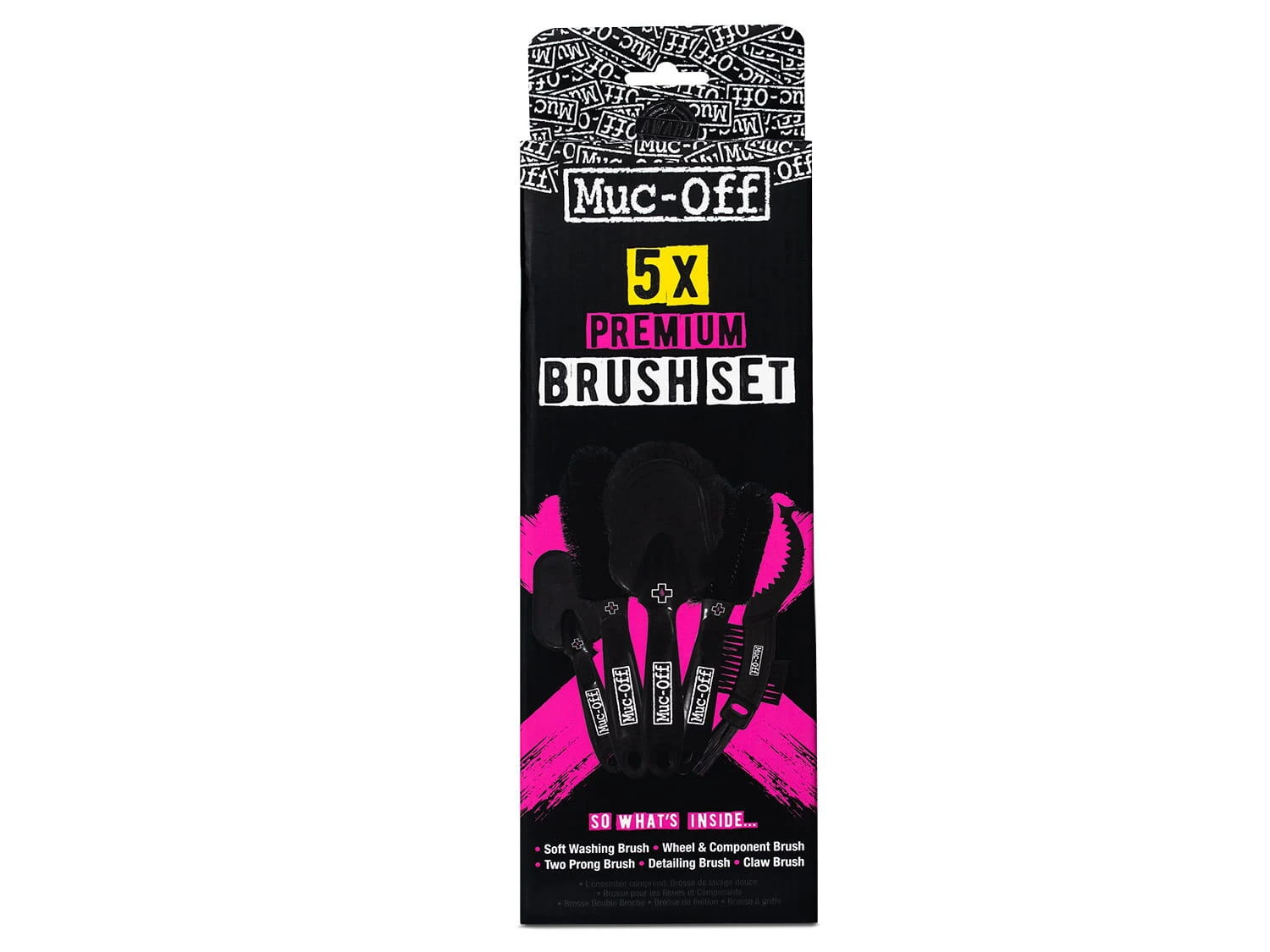 Muc-Off Premium Bicycle Cleaning Brush Kit 9 Muc-Off Premium Bicycle Cleaning Brush Kit - Image 7