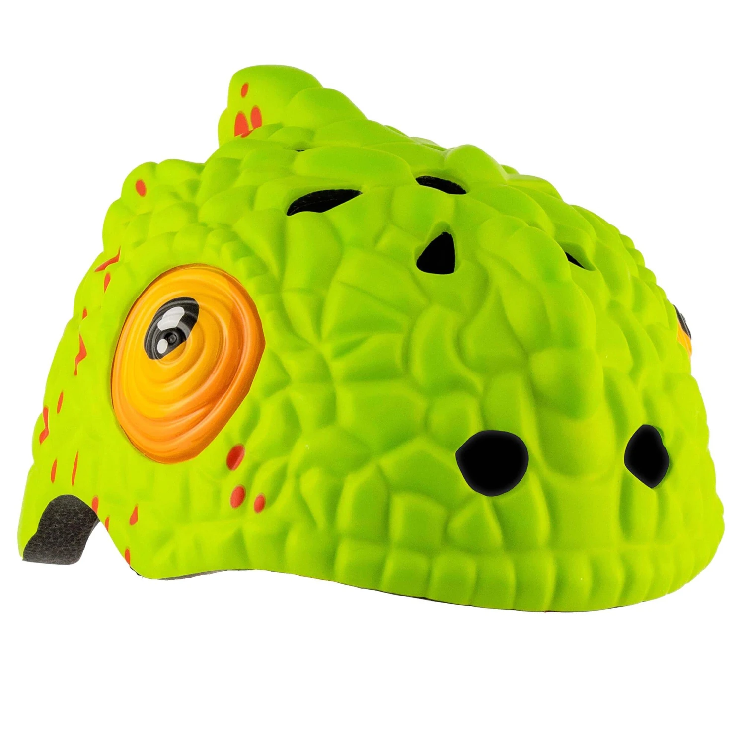 Bicycle Helmet For Kids | Green Chameleon | Crazy Safety | EN1078 Certified 3 Bicycle Helmet For Kids | Green Chameleon | Crazy Safety | EN1078 Certified