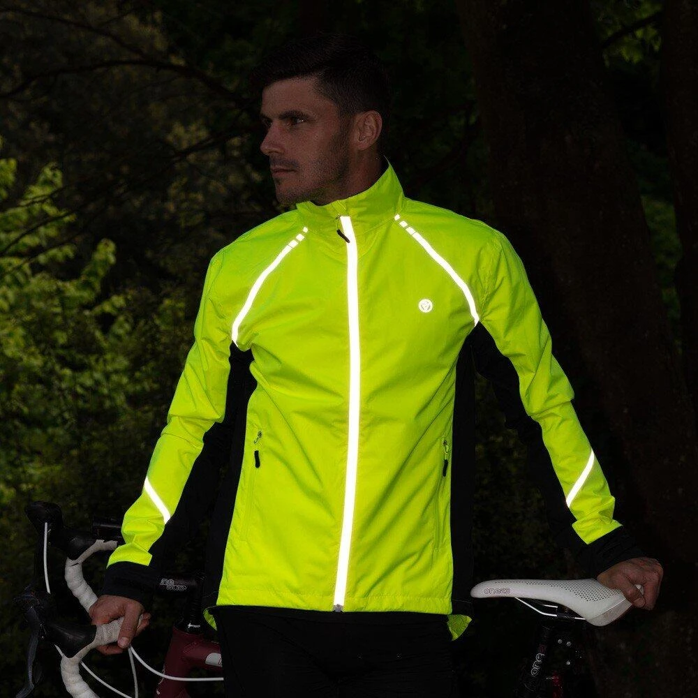 Proviz Classic Men's Tour Reflective Waterproof Cycling Jacket 10 Proviz Classic Men's Tour Reflective Waterproof Cycling Jacket - Image 8