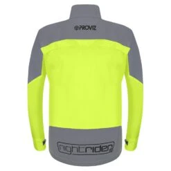 Proviz Men's Nightrider Reflective Waterproof Cycling Jacket -RideGear Shop kcb3728187a11c725b451ae19384c383e