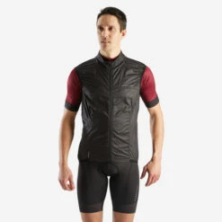 Men's Sleeveless Ultra-Light Road Cycling Windbreaker Racer -RideGear Shop kcf42a0ec9f2b14432267d8c875b44cb6