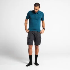 Gravel Cycling And Touring Merino Wool Polo Shirt -RideGear Shop kcfa9d13ebca5182b995fb2dac82dda35