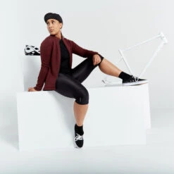 Women's Merino Long-Sleeved Cycling Jersey GRVL900 -RideGear Shop kd01109952e436bc7a233b65d576dee56