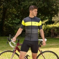 Proviz Classic Men's Short Sleeve Retro Cycling Jersey -RideGear Shop kd124cb9c1ab7a6508156b3f6bead5c4b