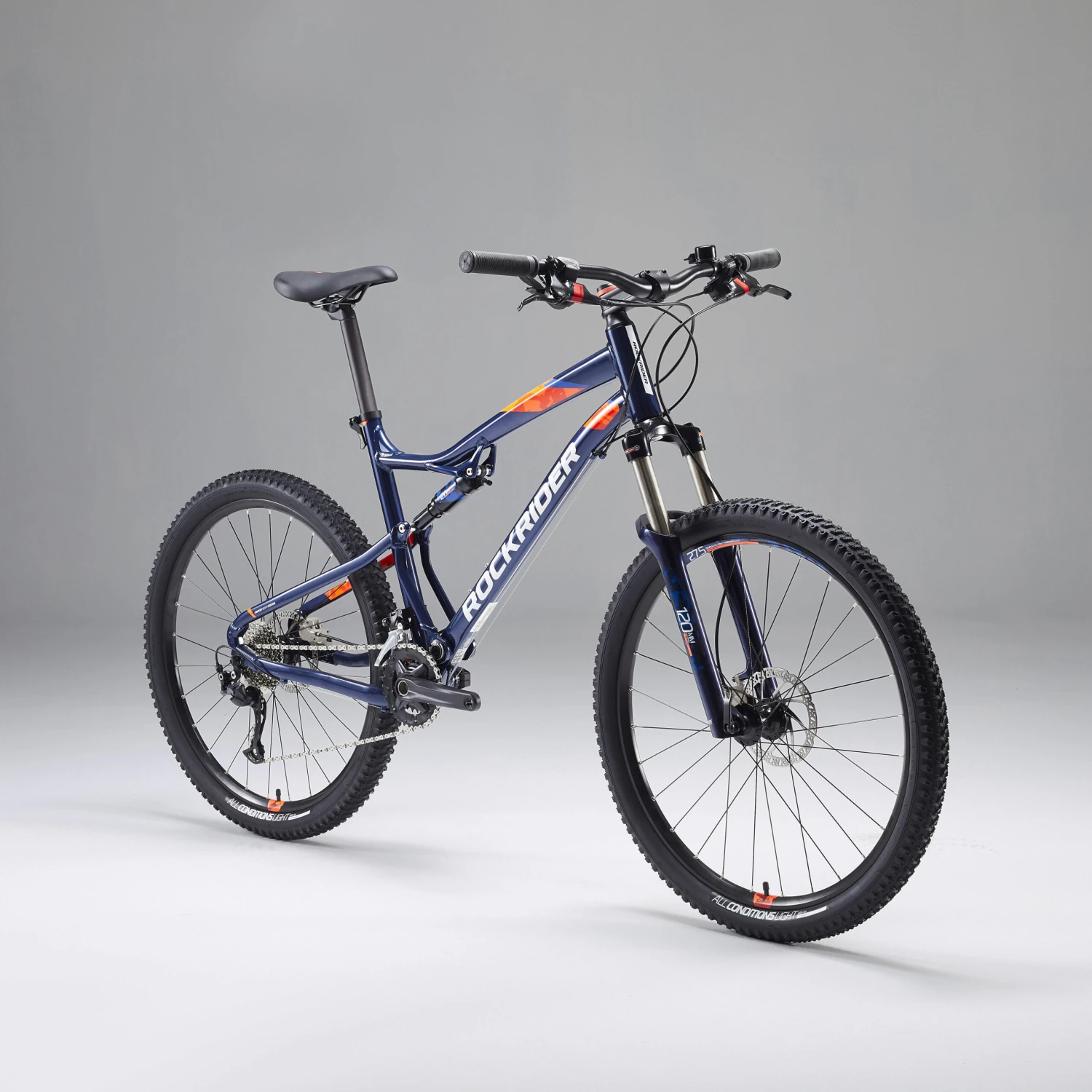 27.5 Inch MOUNTAIN BIKE FULL SUSPENSION ROCKRIDER ST 540 4 27.5 Inch MOUNTAIN BIKE FULL SUSPENSION ROCKRIDER ST 540 - Image 2
