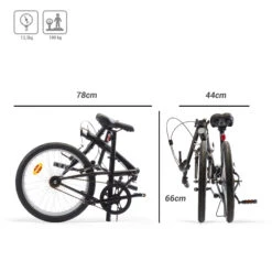 20 Inch Folding Bike Btwin 100 -RideGear Shop kd1ee0c67ec723bf735ee8af6e5df3552