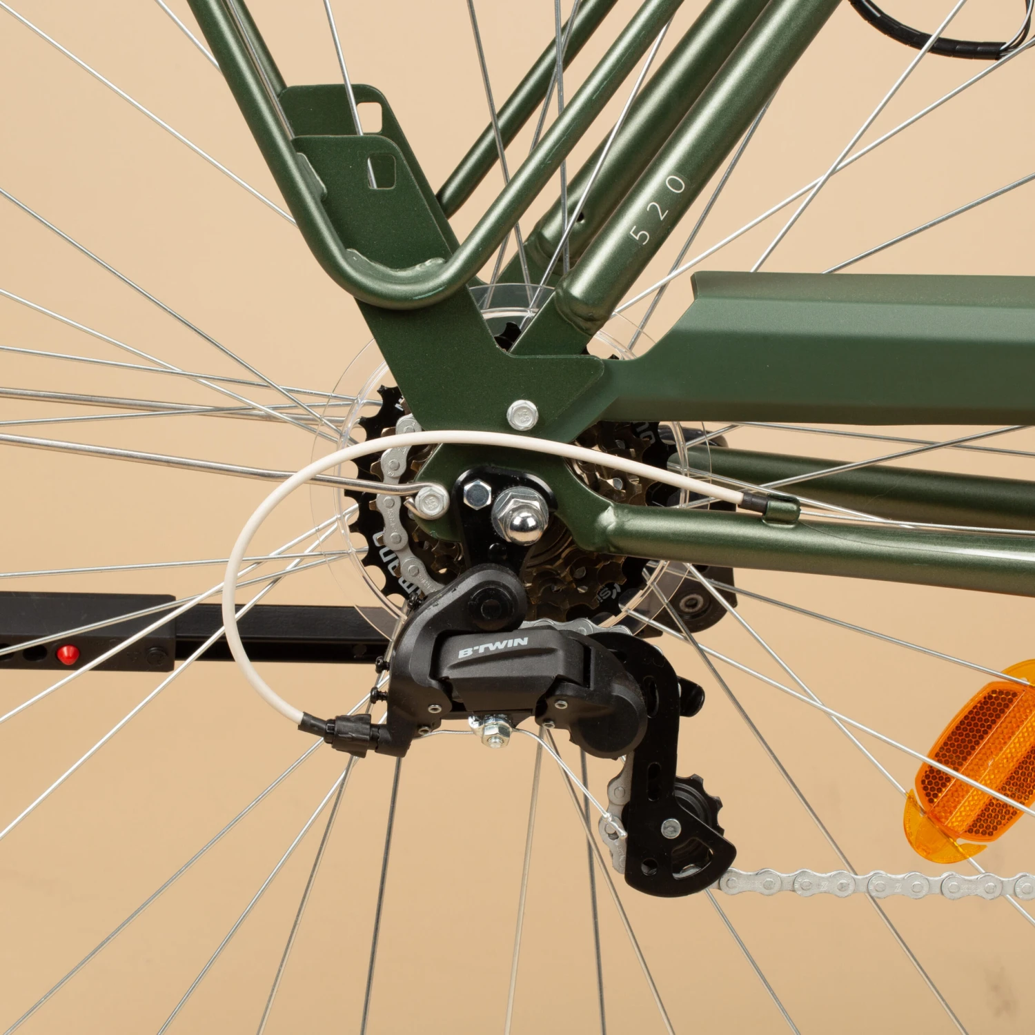 Elops 520 Step-Over Town Bike 15 Elops 520 Step-Over Town Bike - Image 13